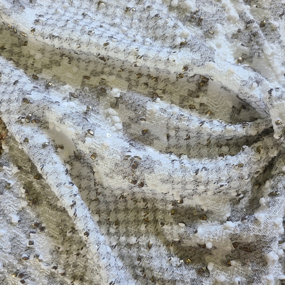 NWT Anthropologie Eva Franco Houndstooth Wrap Blouse Size L 🤍✨️ - Picture 9 of 12